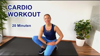 CARDIO WORKOUT All Standing  Für Anfänger geeignet [upl. by Nosirrag373]