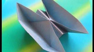 Como hacer un barco de papel Facil Origami 1 [upl. by Ennahs355]