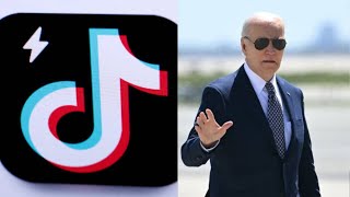 Biden embraces TikTok on Campaign Trail as he signs law that could ban it [upl. by Langley883]