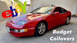 MY NISSAN 300ZX Z32 COILOVER INSTALL [upl. by Lavona]