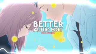 better  khalid edit audio [upl. by Kcirddor]