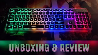 LANGTU Membrane Gaming Keyboard  Unboxing amp Review  DOPE PICKUPS [upl. by Nailil]