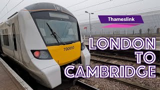 Thameslink  London to Cambridge [upl. by Eedya958]