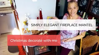 Fireplace Mantel Decor Ideas How to Style Your Mantel for Every Season vlogmas24 [upl. by Yelsnya]