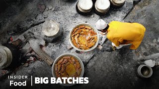 How Kashmiri Chefs Cook A 25Course Wazwan Wedding Dinner  Big Batches  Insider Food [upl. by Nelleyram]