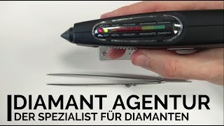 Diamanten echt oder nicht Prüfgerät für Diamant Zirkonia oder Moissanit [upl. by Nrubliw]