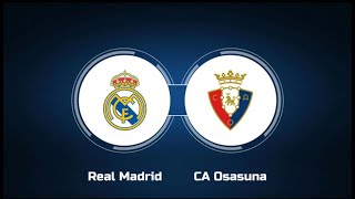 Real Madrid vs Osasuna  LALIGA Highlights [upl. by Aierdna7]