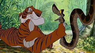 The Jungle Book 1967 Scene quotSearching for a ManCubquotShere Khan amp Kaa [upl. by Joerg]