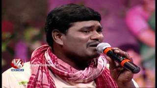 Memu Kalakarulam Song  Singer Sai Chand  Telangana Folk Songs  Dhoom Thadaka  V6 News [upl. by Lipsey923]