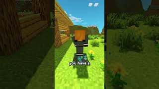 MINECRAFT BEST TRICK USING TRAPDOOR AND ENDERPEARL shorts minecraftshorts [upl. by Alyahs965]