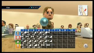 Wii Sports  Bowling 4Player Match 2 [upl. by Ragland312]