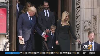 Funeral service held for Ivana Trump [upl. by Little]