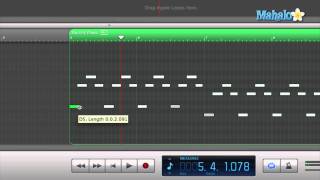 GarageBand Tutorial  Editing MIDI [upl. by Davon61]