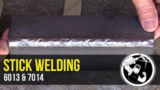 Learning to Weld with 6013 and 7014 Electrodes [upl. by Viv]