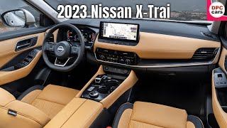 New 2023 Nissan XTrail Interior Cabin Tour [upl. by Allimak229]