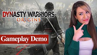 Dynasty Warriors Origins Gameplay DEMO PS5  Fuzhpuzy [upl. by Nnanaej364]