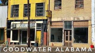 GOODWATER ALABAMA Decaying small town [upl. by Callery]