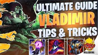 WILD RIFT ULTIMATE VLADIMIR GUIDE  TIPS amp TRICKS  Guide amp Build [upl. by Guria]