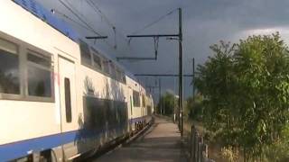 Z 24500 TER 2NNG double  Train Valence  Lyon [upl. by Godred847]