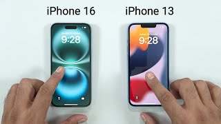 iPhone 16 vs iPhone 13  SPEED TEST [upl. by Aelahs]