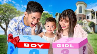 Baby no 2  Biglaang Gender Reveal [upl. by Chickie]