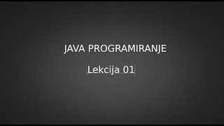 Tutorial 11 Java Uvod u java programiranje [upl. by Ylle749]