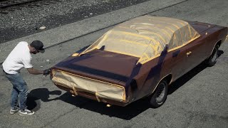 GRAFFITI on a 1969 Dodge Charger [upl. by Pavkovic]