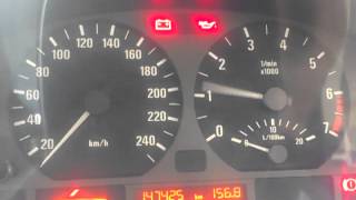 E46 318i defective camshaft and crankshaft position sensor [upl. by Medwin]