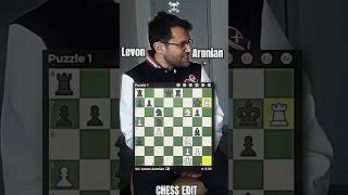 GrandMaster Solved Chess Puzzle Like Flash levonaronian chess chessedit chesspuzzle dingliren [upl. by Brittani]