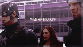 War of hearts  Steve amp Wanda amp Bucky [upl. by Yntruoc380]