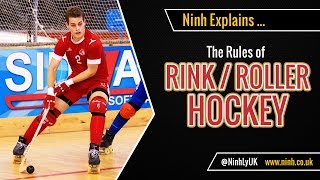 The Rules of Rink Hockey Roller Hockey Quad Hockey  EXPLAINED [upl. by Nilcaj]