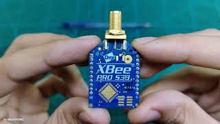 XBEE900C51  XBee PRO S3B 900HP 900MHz RF module Range 14KM [upl. by Emiolhs560]