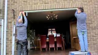 How to install bifold doors [upl. by Nnylirej327]