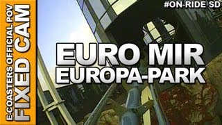 Euro Mir  Europa Park  OnRide with Lights ECAM [upl. by Aihsatan169]