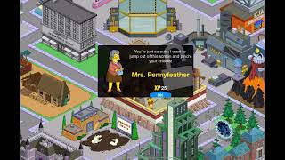 The Simpsons Tapped Out Mrs Pennyfeather [upl. by Oisangi]