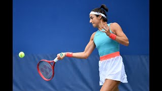 Jasmine Paolini vs Caroline Garcia  US Open 2020 Round 1 [upl. by Dlorrej274]