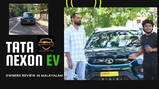 TATA NEXON EVELECTRIC OWNERS REVIEW IN MALAYALAMമലയാളം [upl. by Ainocal]