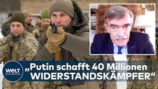 „Die ukrainische Armee macht genau das richtige“  General aD Domröse  WELT INTERVIEW [upl. by Feigin949]