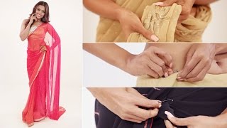 10 Saree Draping Hacks You Need To Know  Glamrs [upl. by Seugirdor218]