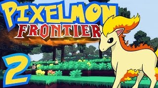 Pixelmon Survival Frontier Part 2  Ponyta Races [upl. by Steel]