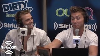 Aaron Carters Confession to Lance Bass  SiriusXM  OutQ [upl. by Liagabba]