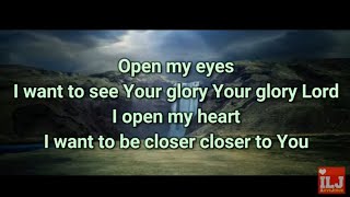 Hillsong  Open My Eyes Lyric Video  ILOVEJESUS [upl. by Lad]