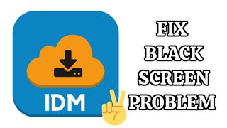 Fix 1DM App Black Screen Problem TECH SOLUTIONS BAR [upl. by Natalina]