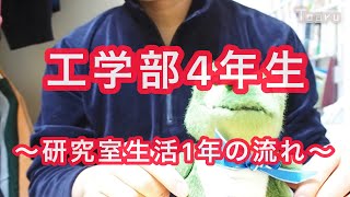 【工学部4年の1年間】研究室生活ってどんな感じ【阪大工学部生が解説！】 [upl. by Nifled]