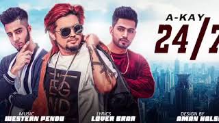 247Akay  Official Full Song  Western Penduz  New Punjabi Songs [upl. by Esmaria901]