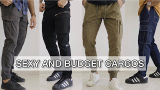 7 BUDGET amp SEXY CARGOS FOR MEN 2023  CARGOS FASHION HAUL [upl. by Audy]