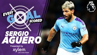 SERGIO AGUERO  RAINING GOALS  EVERY PREMIER LEAGUE GOAL SCORED  MAN CITY [upl. by Hanas831]