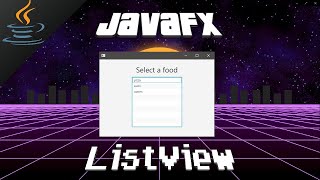 JavaFX ListView 🧾 [upl. by Honoria886]