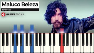 Maluco Beleza  Raul Seixas  Piano Tutorial [upl. by Earezed]