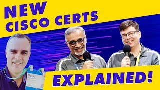 The New CCNA CCNP CCIE certifications explained  BIGGEST Cisco Certification updates EVER [upl. by Airbmak]